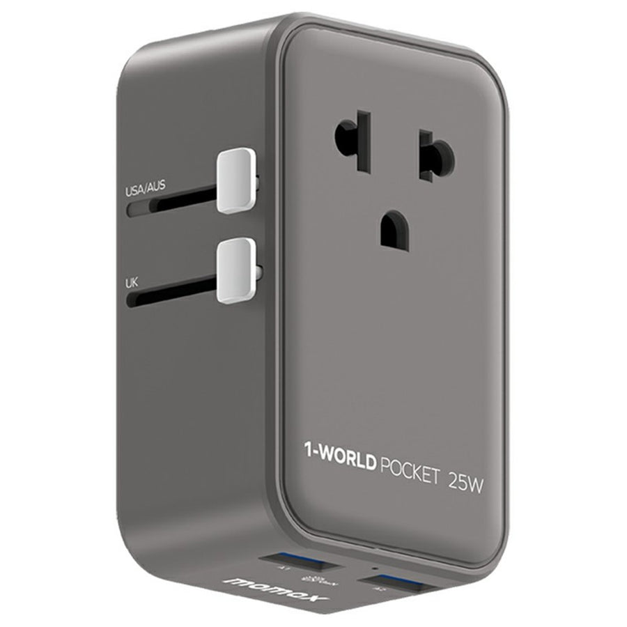 MOMAX UA32 1-World Charger 25W, GaN Fast Charging, photo 1