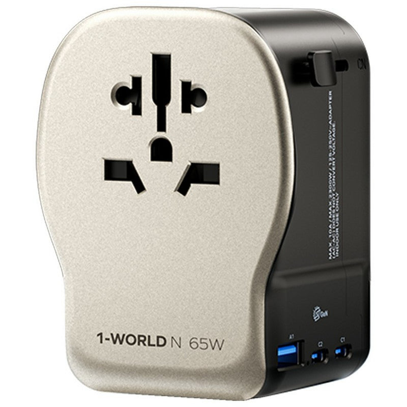 MOMAX UA35 1-World Charger 65W, GaN Fast Charging, photo 1