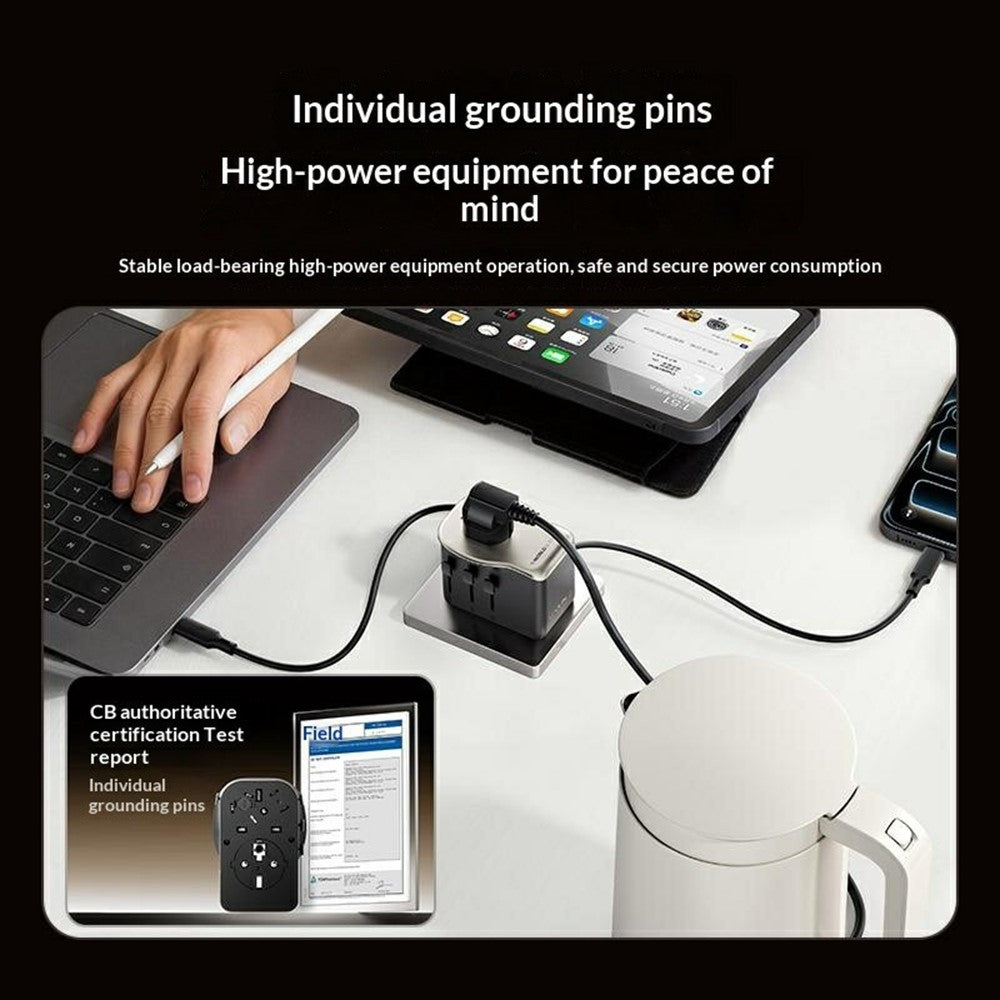 MOMAX UA35 1-World Charger 65W, GaN Fast Charging, photo 3