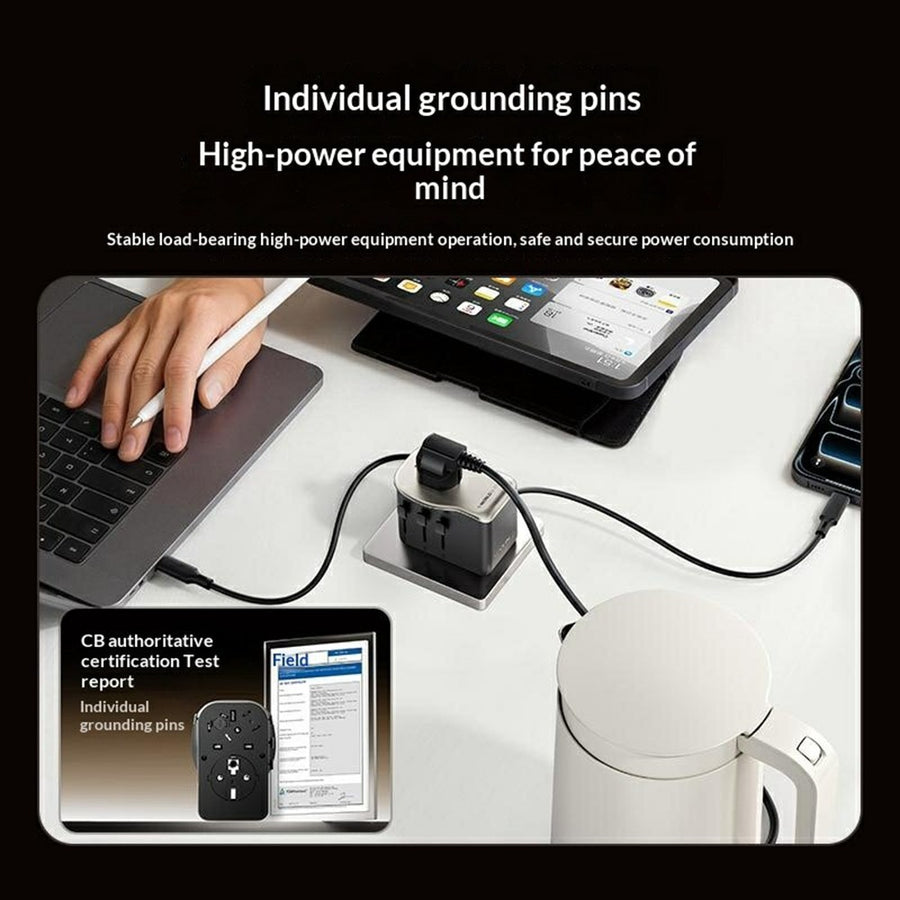 MOMAX UA35 1-World Charger 65W, GaN Fast Charging, photo 3