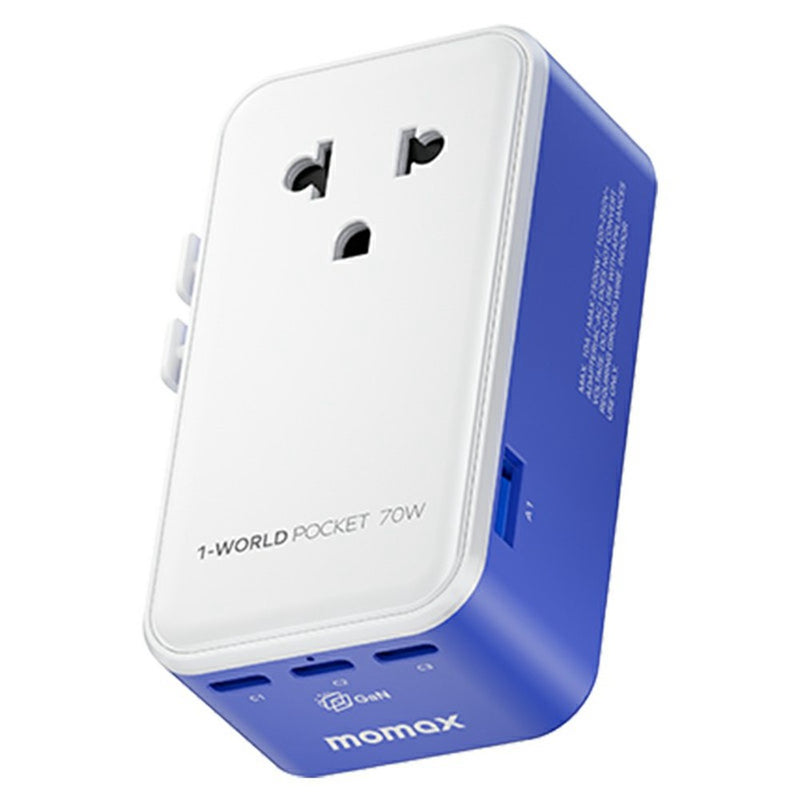 MOMAX UA36 1-World Charger 70W, GaN Fast Charging, photo 1