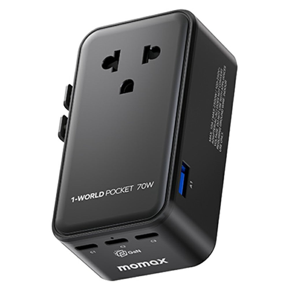 MOMAX UA36 1-World Charger 70W, GaN Fast Charging, photo 8