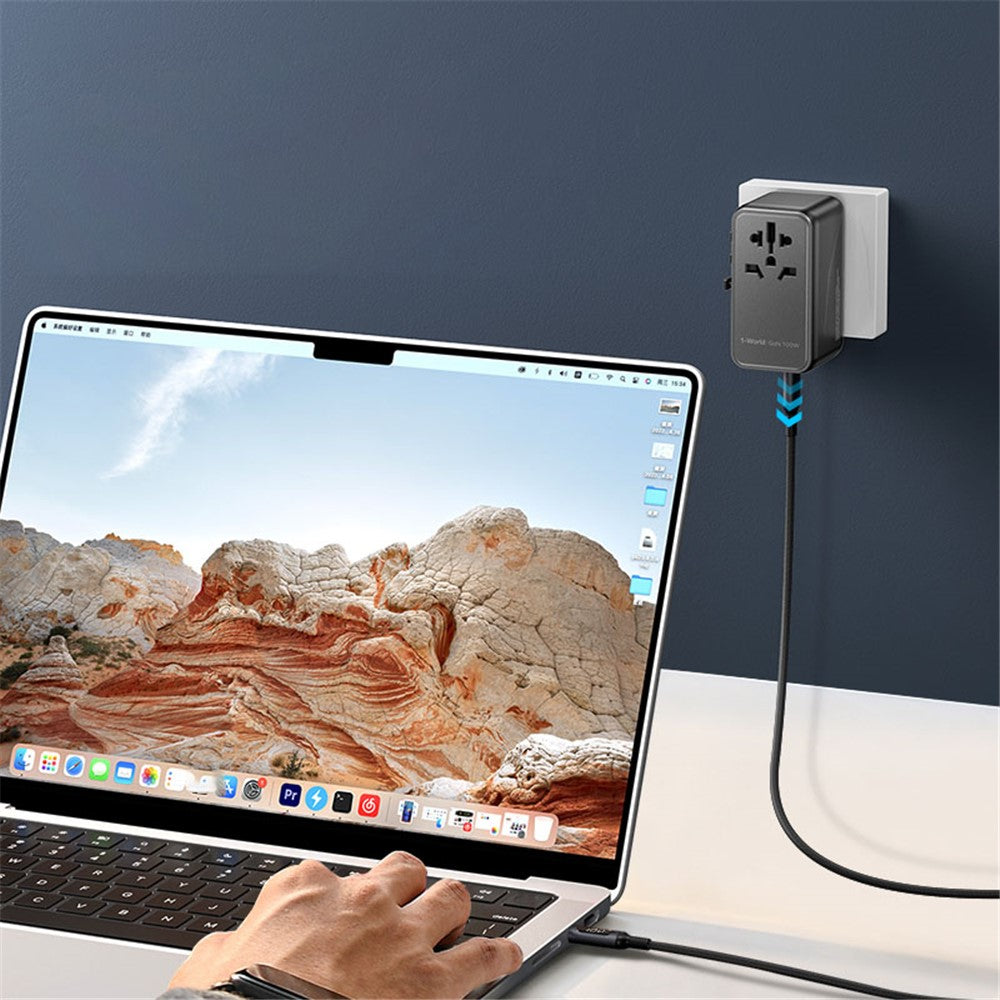 MOMAX 1-World GaN Charger 100W, GaN Fast Charging, photo 3