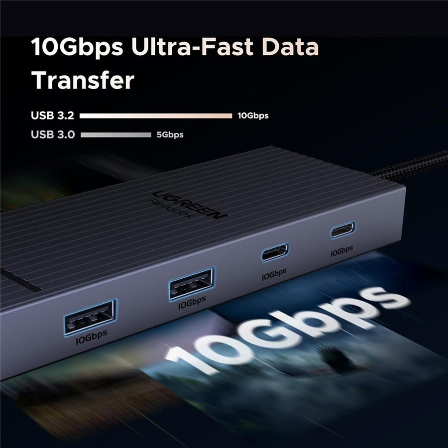 UGREEN 45365 7-in-1 Docking Station | 4K, 60Hz
