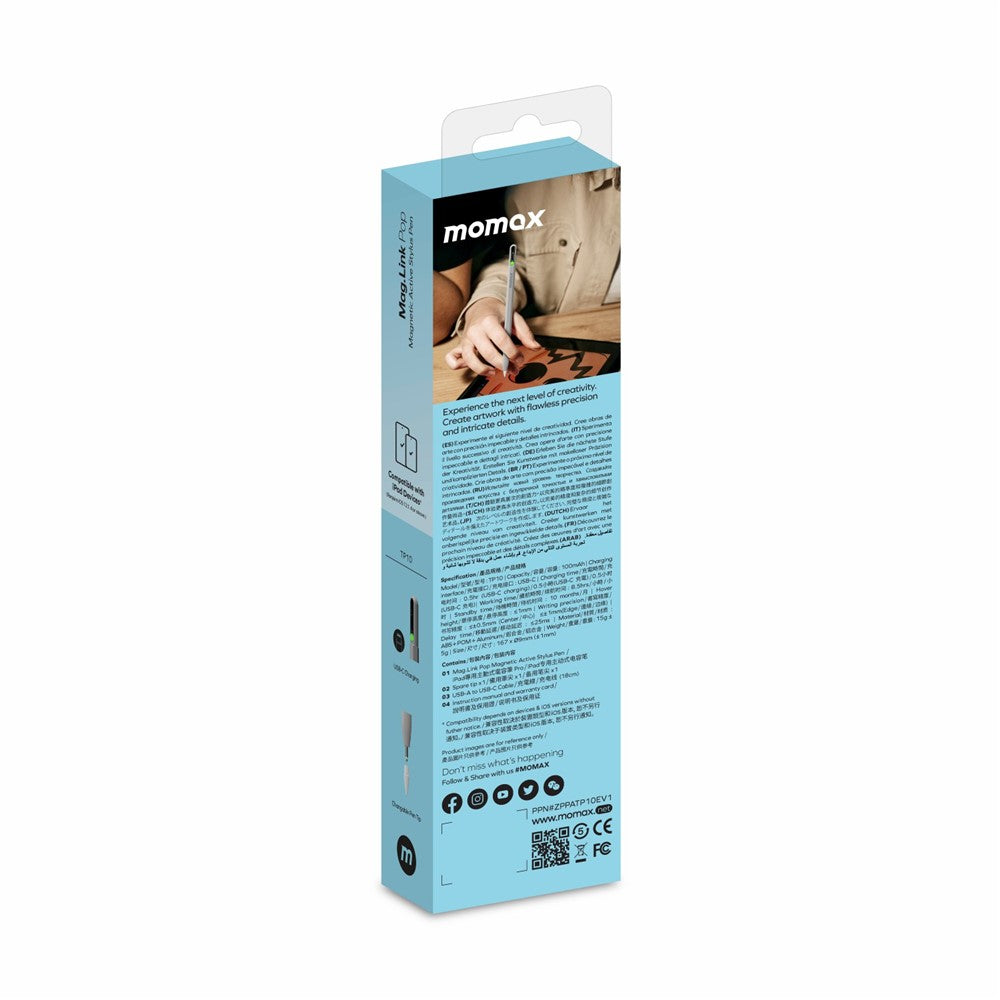 MOMAX Mag Link Stylus Pen, Palm Rejection, photo 13