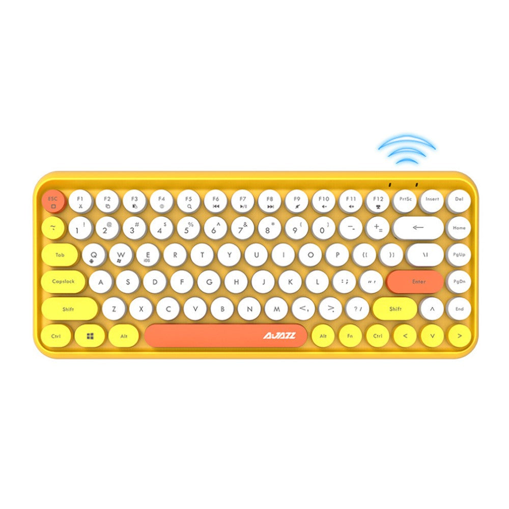 Ajazz 308i Wireless Keyboard for Mac & Windows, Mini Portable 84-Key, photo 1