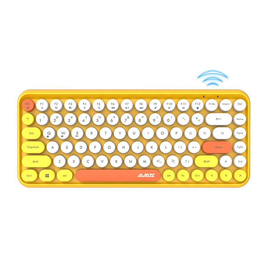 Ajazz 308i Wireless Keyboard for Mac & Windows, Mini Portable 84-Key, photo 1