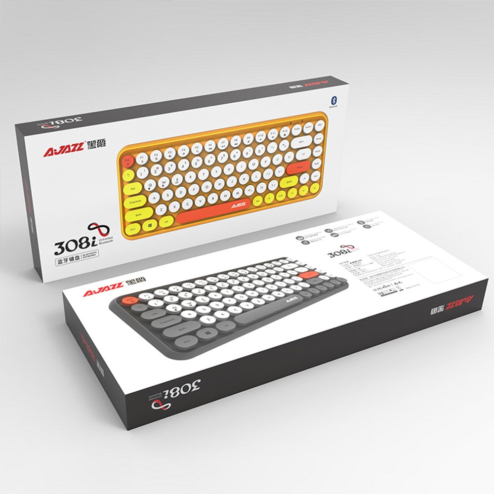 Ajazz 308i Wireless Keyboard for Mac & Windows, Mini Portable 84-Key, photo 8