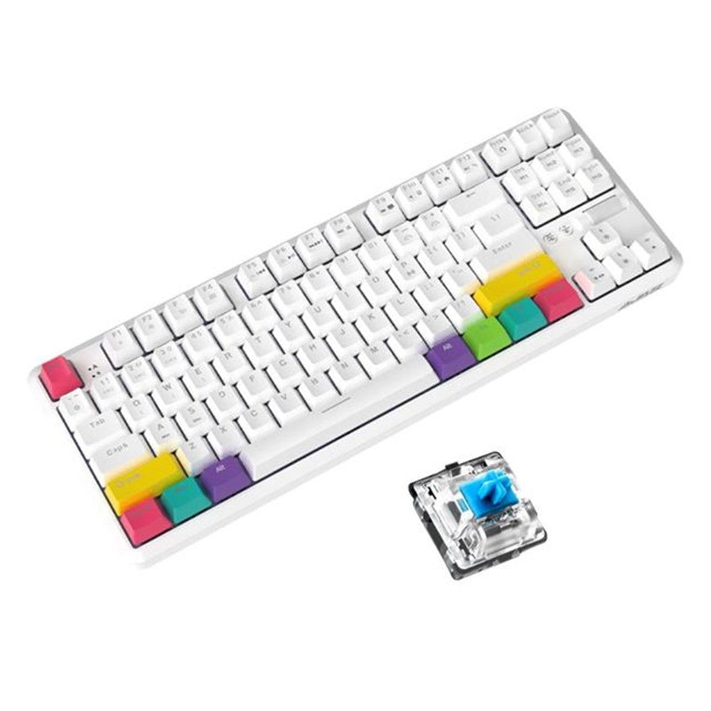 Ajazz K870T Wireless Mechanical Keyboard, 87 Keys, Dual Mode, photo 1