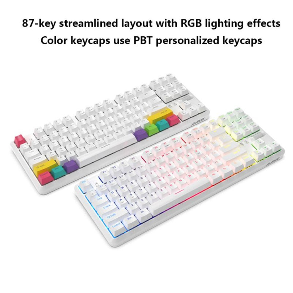 Ajazz K870T Wireless Mechanical Keyboard, 87 Keys, Dual Mode, photo 3