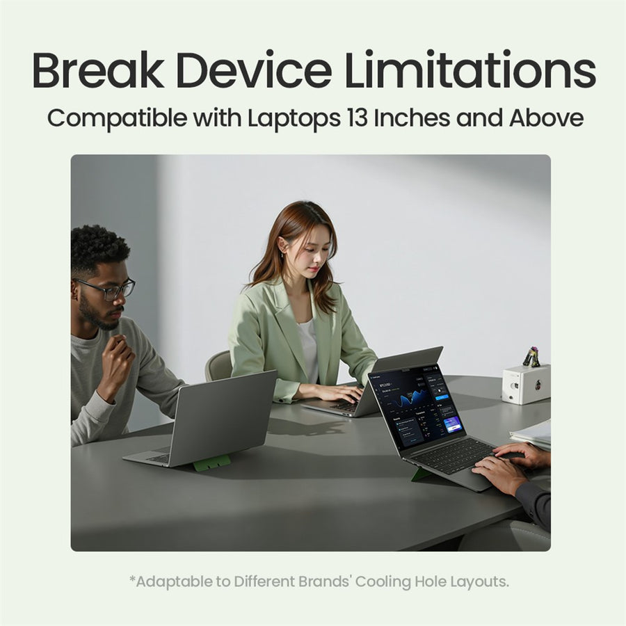 NILLKIN Dual Wing Adhesive Laptop Stand, Foldable Multi-Angle, photo 11