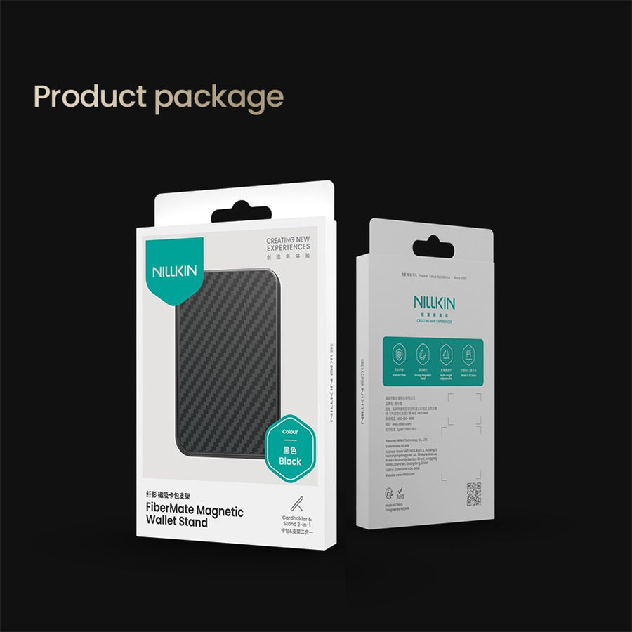 NILLKIN FiberMate Magnetic Card Holder, Aramid Fiber, RFID Blocking, photo 9