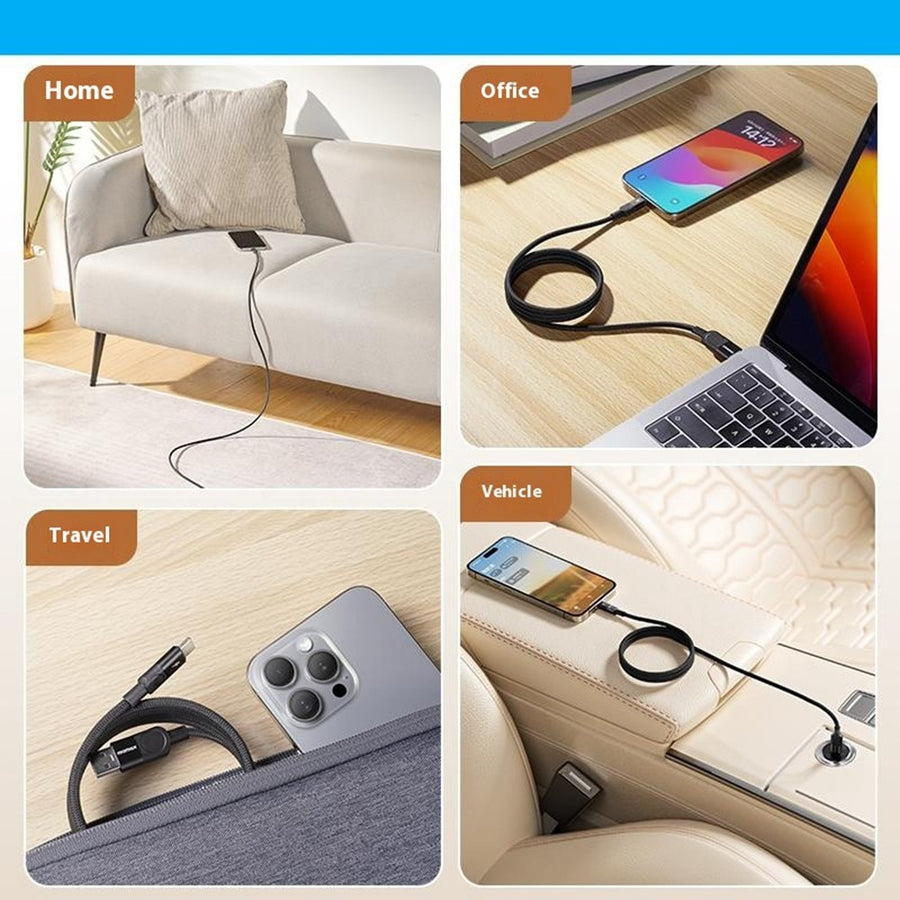 MOMAX Mag.Link 1m Cable 66W, Magnetic, photo 13