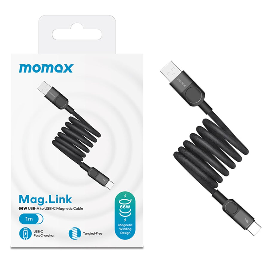 MOMAX Mag.Link 1m Cable 66W, Magnetic, photo 17