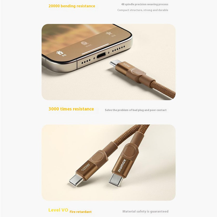 MOMAX Mag.Link 1m Cable 100W, Magnetic, photo 11