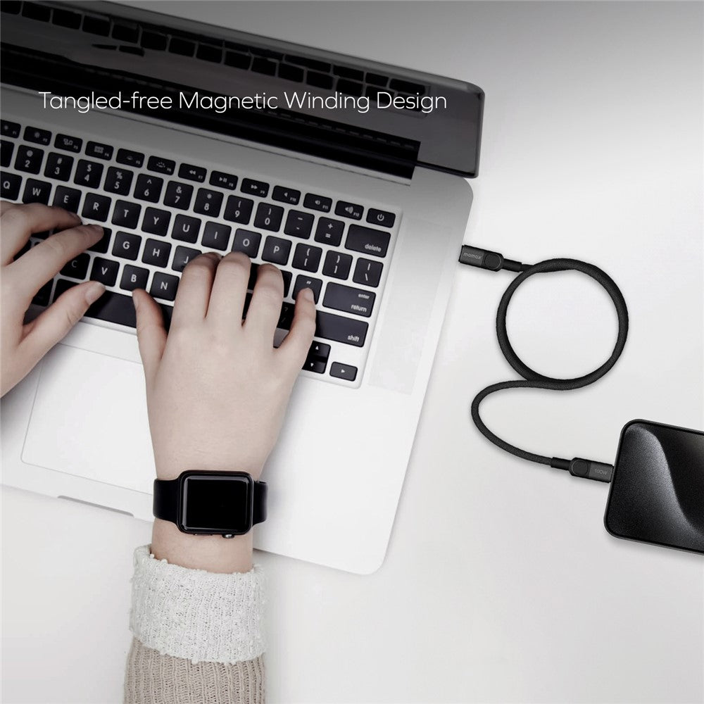 MOMAX Mag.Link 2m Cable 100W, Magnetic, photo 6