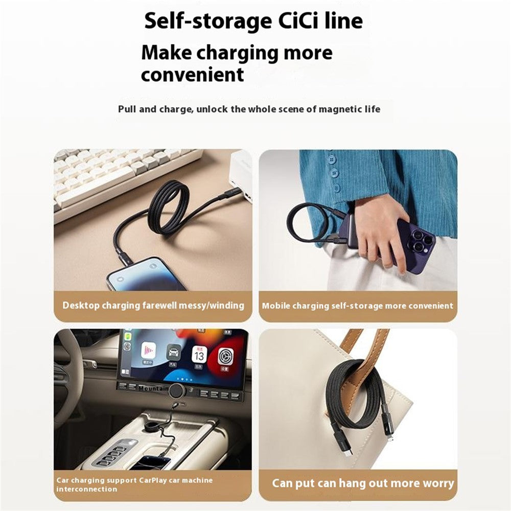 MOMAX Mag.Link 1m Cable, Magnetic, photo 5