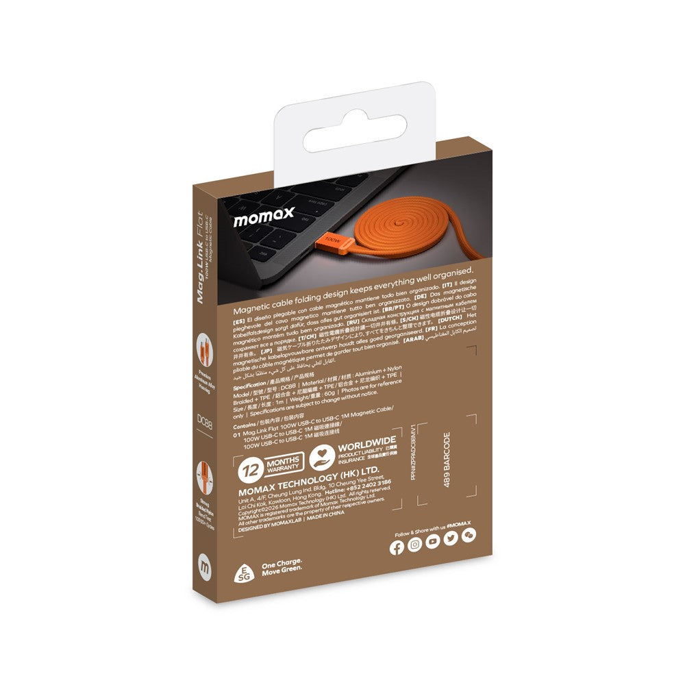 MOMAX DC88 1m Cable 100W, Magnetic, photo 15