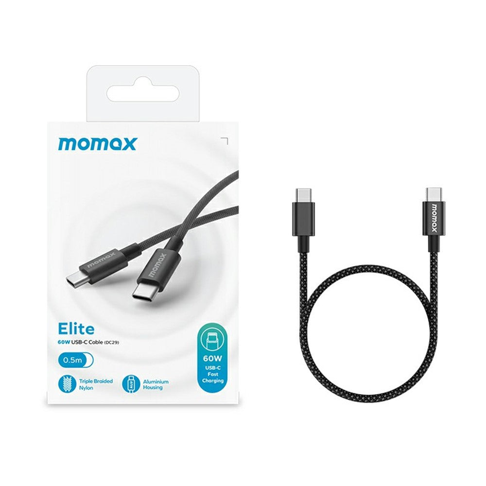 MOMAX Elite 1.5m Cable 60W, Braided, photo 7