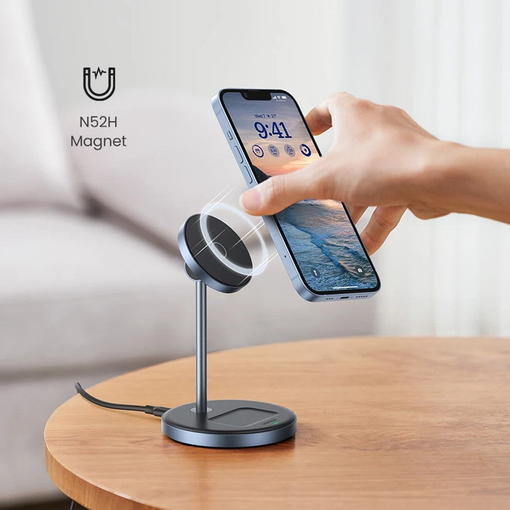 UGREEN 2In1 Magnetic Wireless Charger for iPhone 16 & iPhone 15