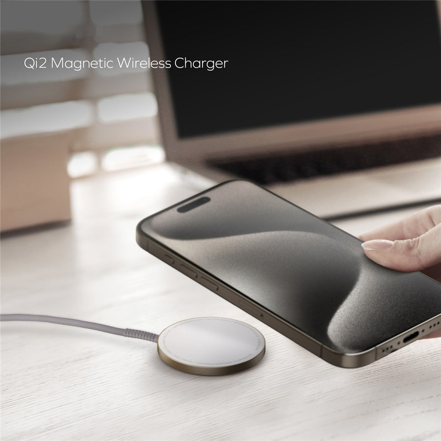 MOMAX Q2.Mag Metal Wireless Charger 15W, Qi2 Magnetic, photo 7