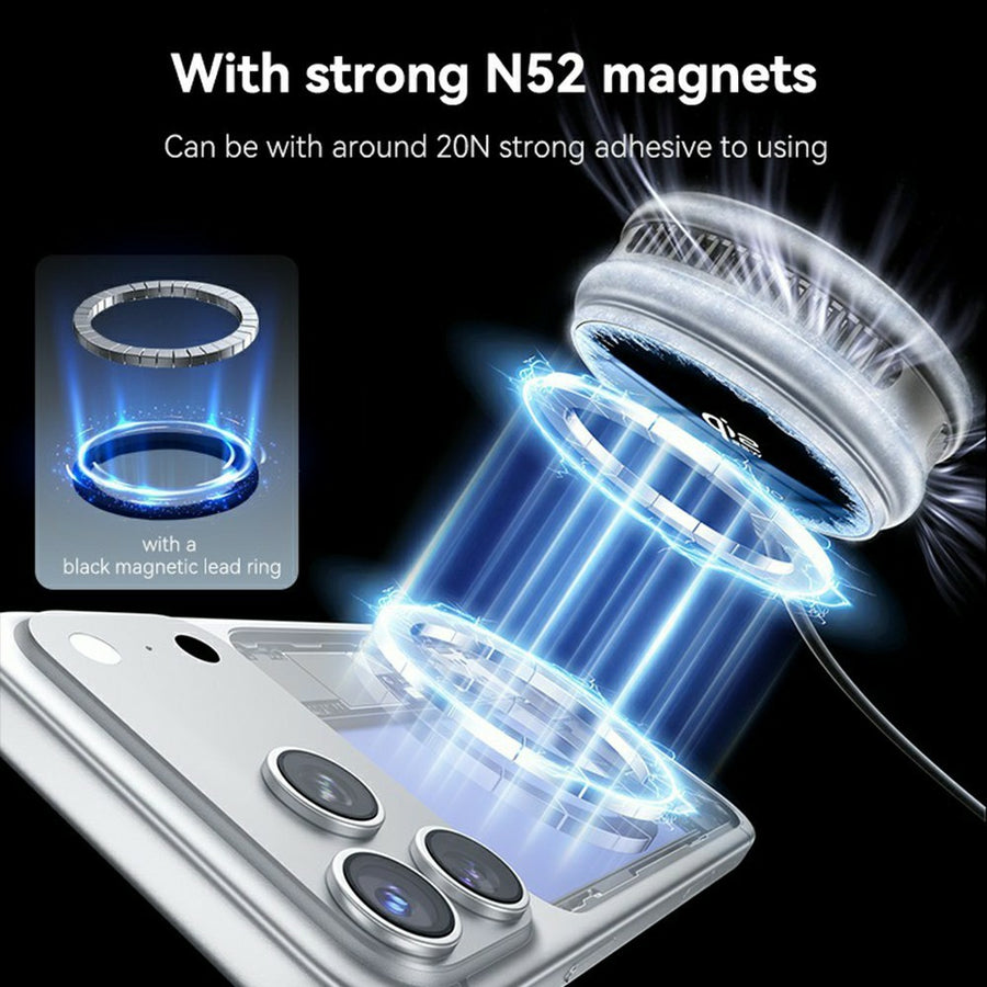YESIDO C325 Qi2 25W Magnetic Wireless Charger, Semiconductor Cooling, photo 5
