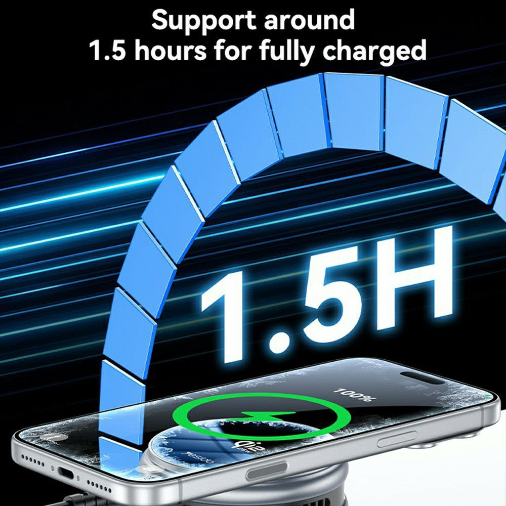 YESIDO C325 Qi2 25W Magnetic Wireless Charger, Semiconductor Cooling, photo 7