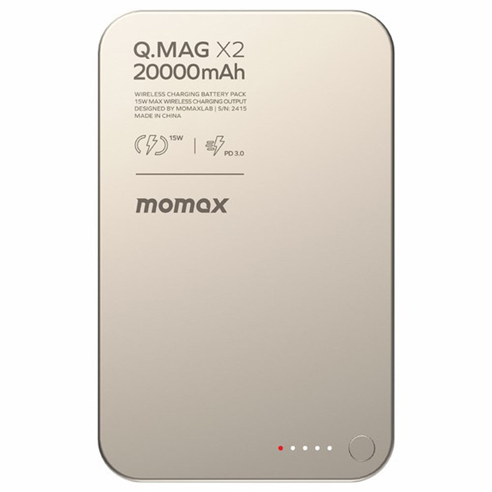 MOMAX Q.MAG X2 Power Bank 20000mAh, Magnetic, photo 1