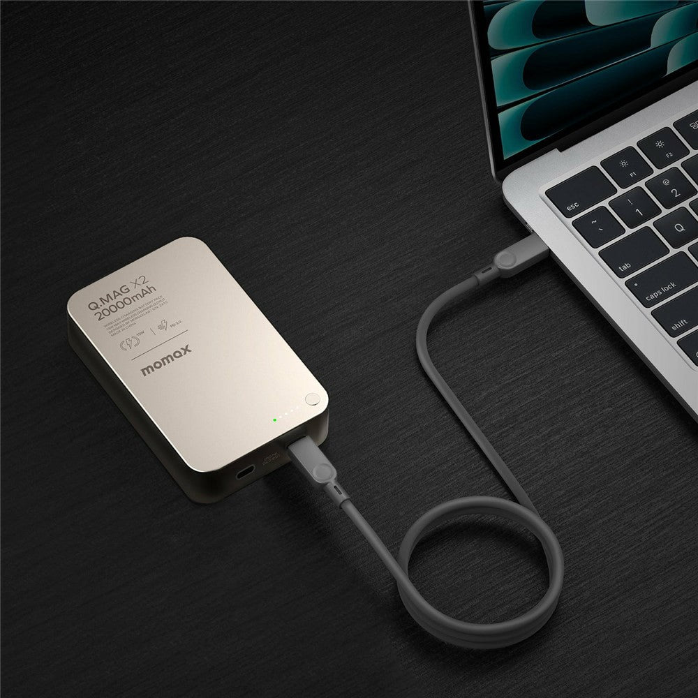 MOMAX Q.MAG X2 Power Bank 20000mAh, Magnetic, photo 4