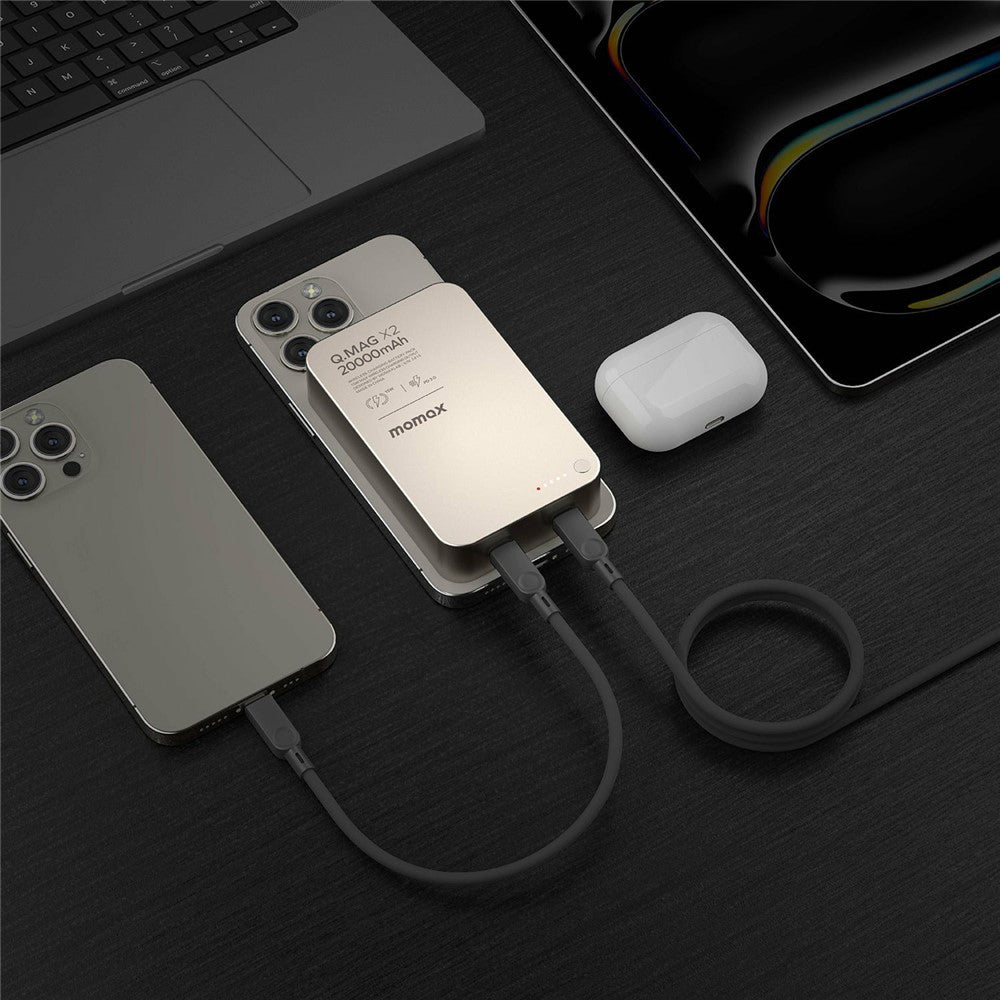 MOMAX Q.MAG X2 Power Bank 20000mAh, Magnetic, photo 5