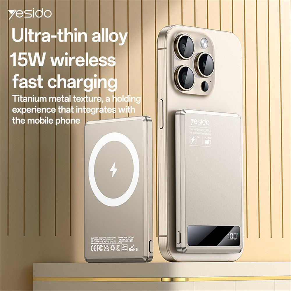 YESIDO YP66 5000mAh Magnetic Power Bank
