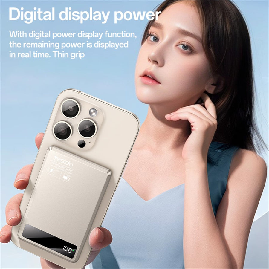 YESIDO YP66 5000mAh Magnetic Power Bank