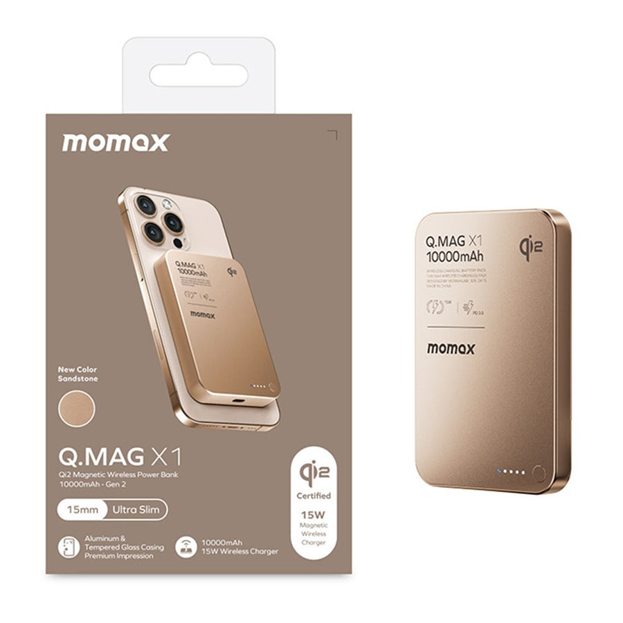 MOMAX Q.Mag X1 Power Bank 10000mAh, Qi2 Magnetic, photo 13