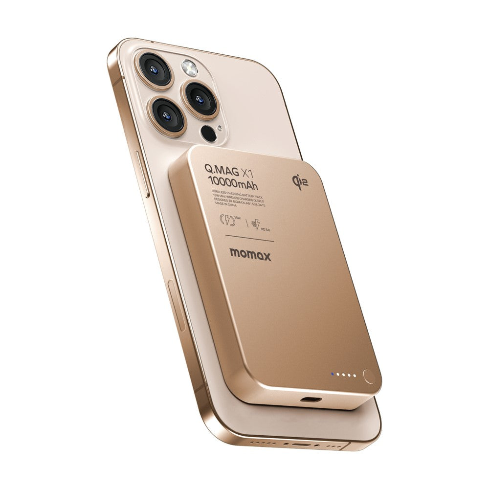 MOMAX Q.Mag X1 Power Bank 10000mAh, Qi2 Magnetic, photo 2