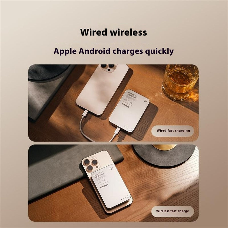 MOMAX Q.Mag X1 Power Bank 10000mAh, Qi2 Magnetic, photo 6