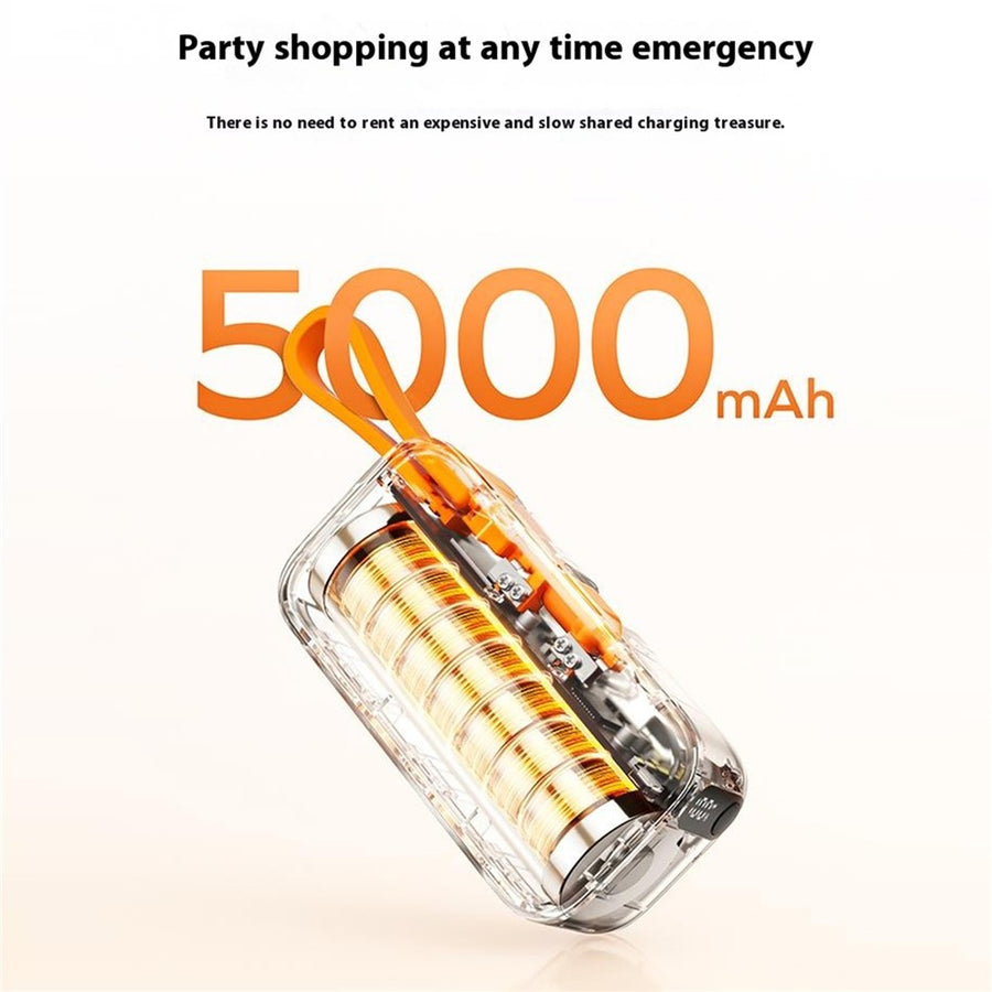 MOMAX 1-Power Mini Power Bank 5000mAh, 20W, Built-In Cable, photo 9