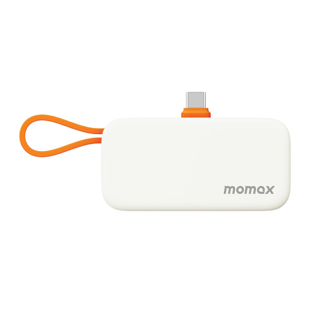 MOMAX 1-Power Mini Power Bank 5000mAh, 20W, Built-In Cable, photo 2