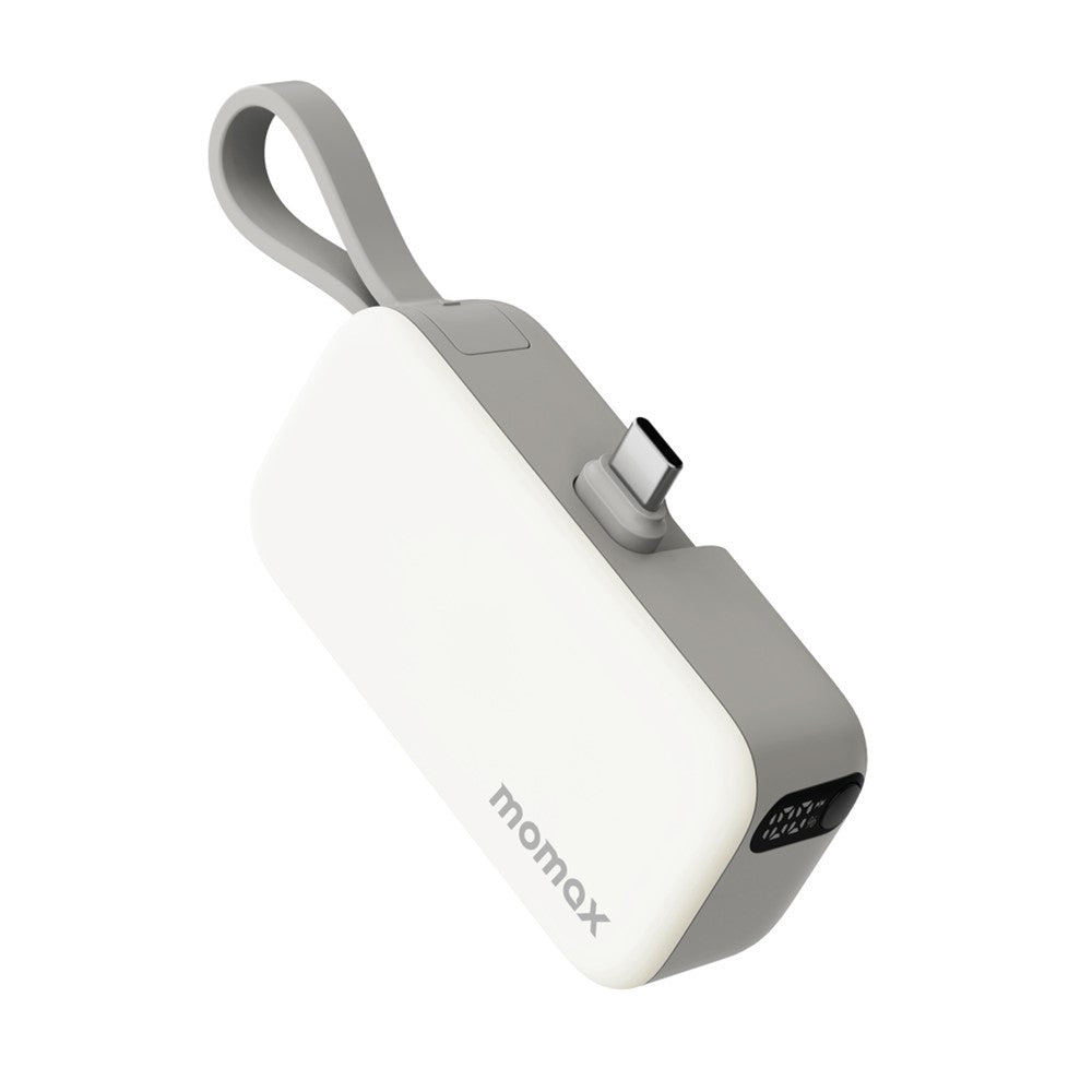 MOMAX 1-Power Mini Power Bank 5000mAh, 20W, Built-In Cable, photo 19