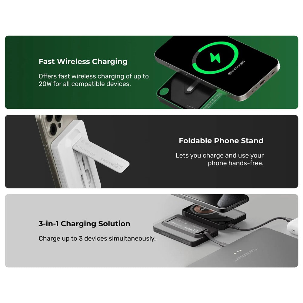 MOMAX 1-Power X Power Bank 5000mAh, Magnetic, photo 10