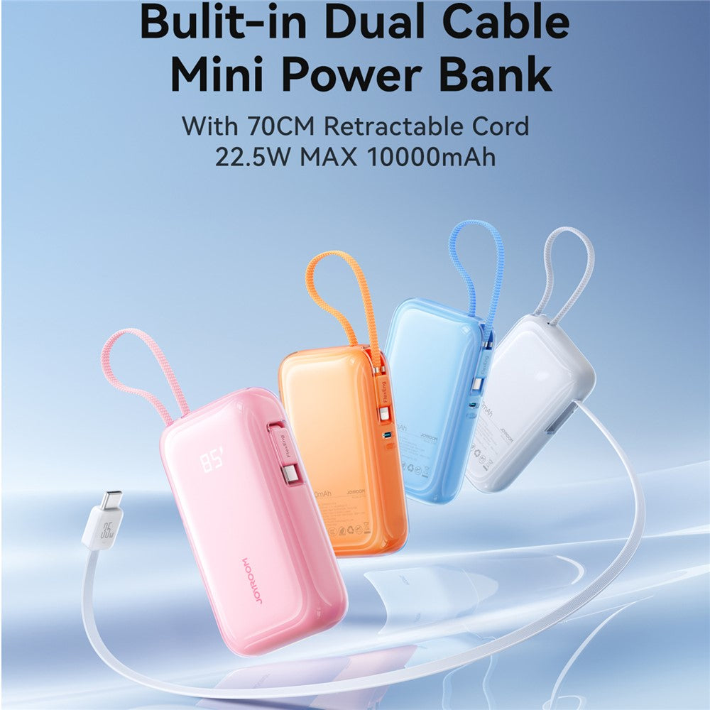 JOYROOM 10000mAh Retractable Power Bank | 35W