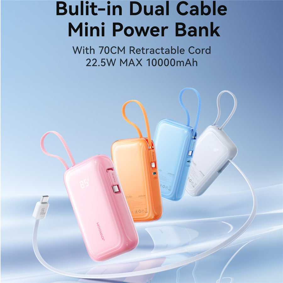 JOYROOM 10000mAh Retractable Power Bank | 35W