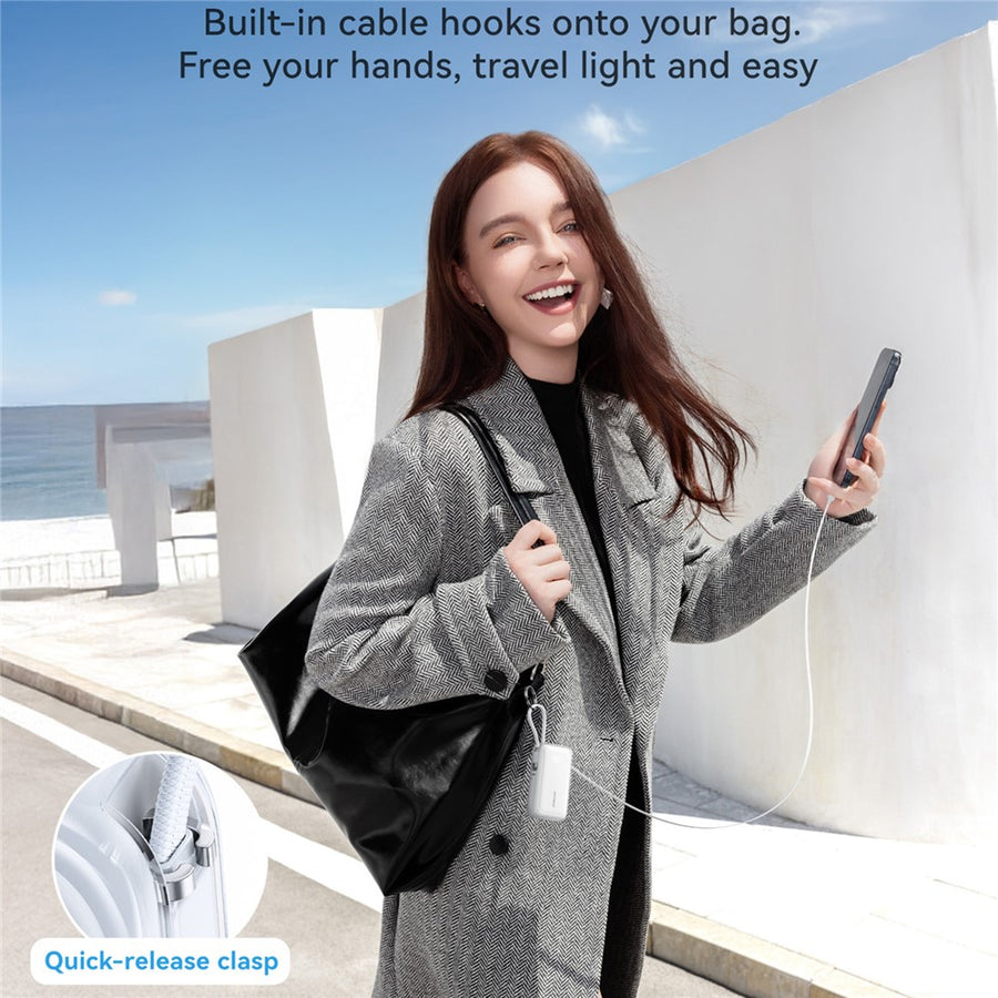 JOYROOM 10000mAh Retractable Power Bank | 35W