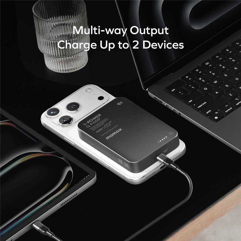 MOMAX 1-Power Q.Pass2 Power Bank 10000mAh, 25W, Qi2.2 Magnetic, photo 11