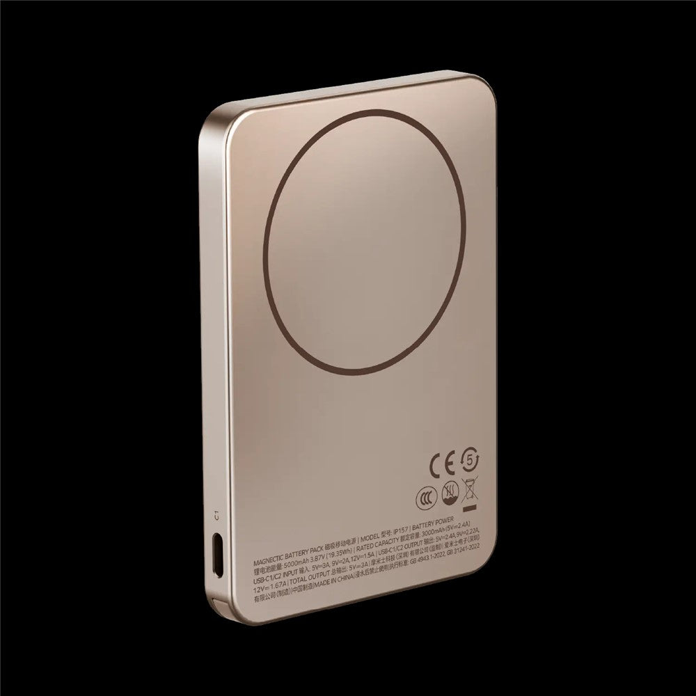MOMAX 1-POWER F.PASS+ Power Bank 5000mAh, Magnetic, photo 3