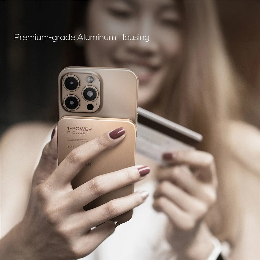 MOMAX 1-POWER F.PASS+ Power Bank 5000mAh, Magnetic, photo 7