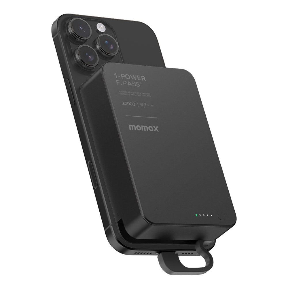 MOMAX 1-POWER F.PASS+ Power Bank 20000mAh, Magnetic, photo 17
