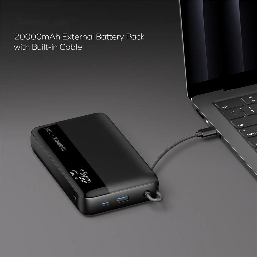 MOMAX 1-Power Ultra+ Power Bank 20000mAh, 70W, photo 2