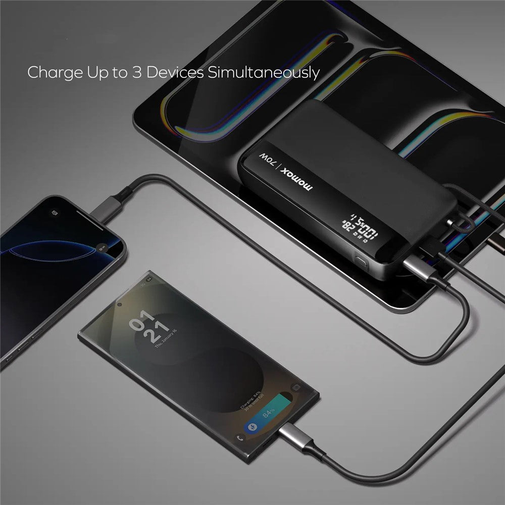 MOMAX 1-Power Ultra+ Power Bank 20000mAh, 70W, photo 3