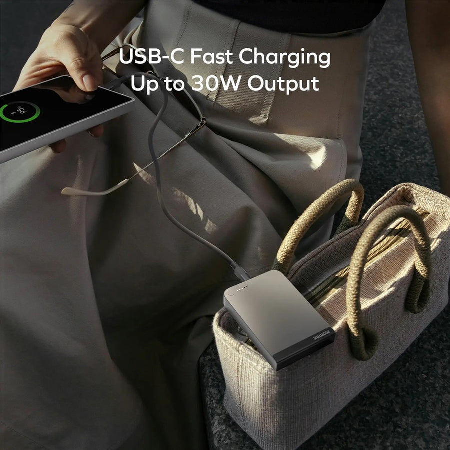 MOMAX 1-Power S.Pass Power Bank 10000mAh, Qi2 Magnetic, photo 7