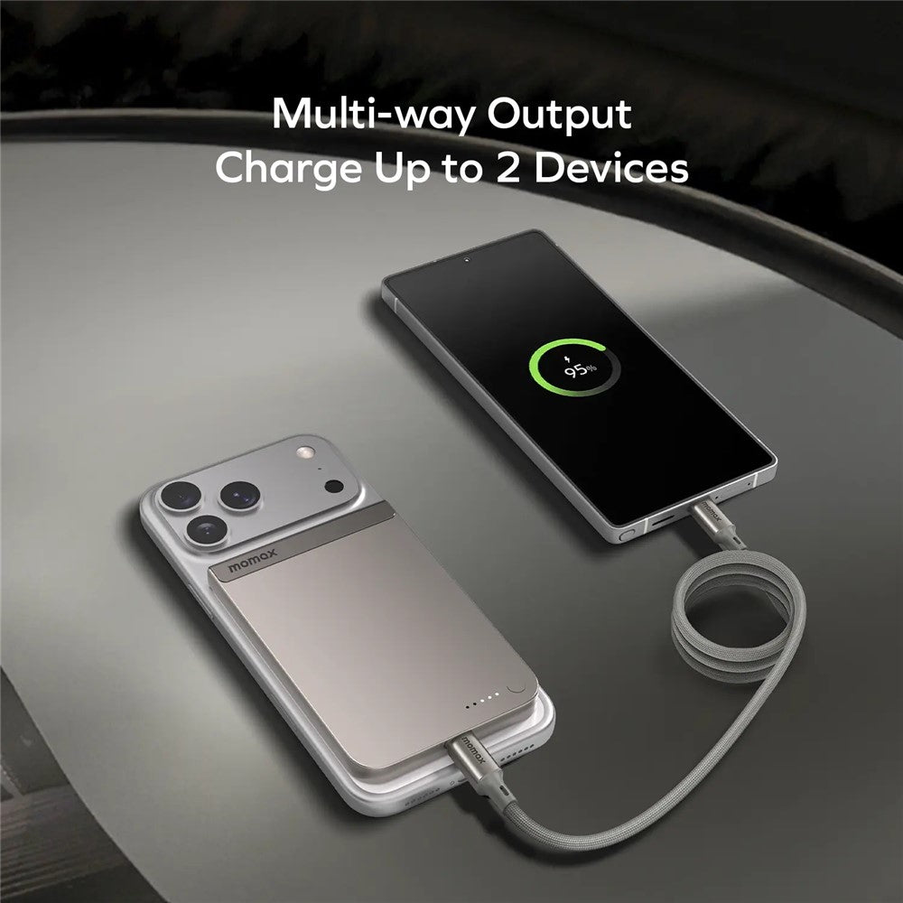 MOMAX 1-Power S.Pass Power Bank 5000mAh, Qi2 Magnetic, photo 10